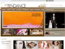 Tablet Screenshot of mytendance.com